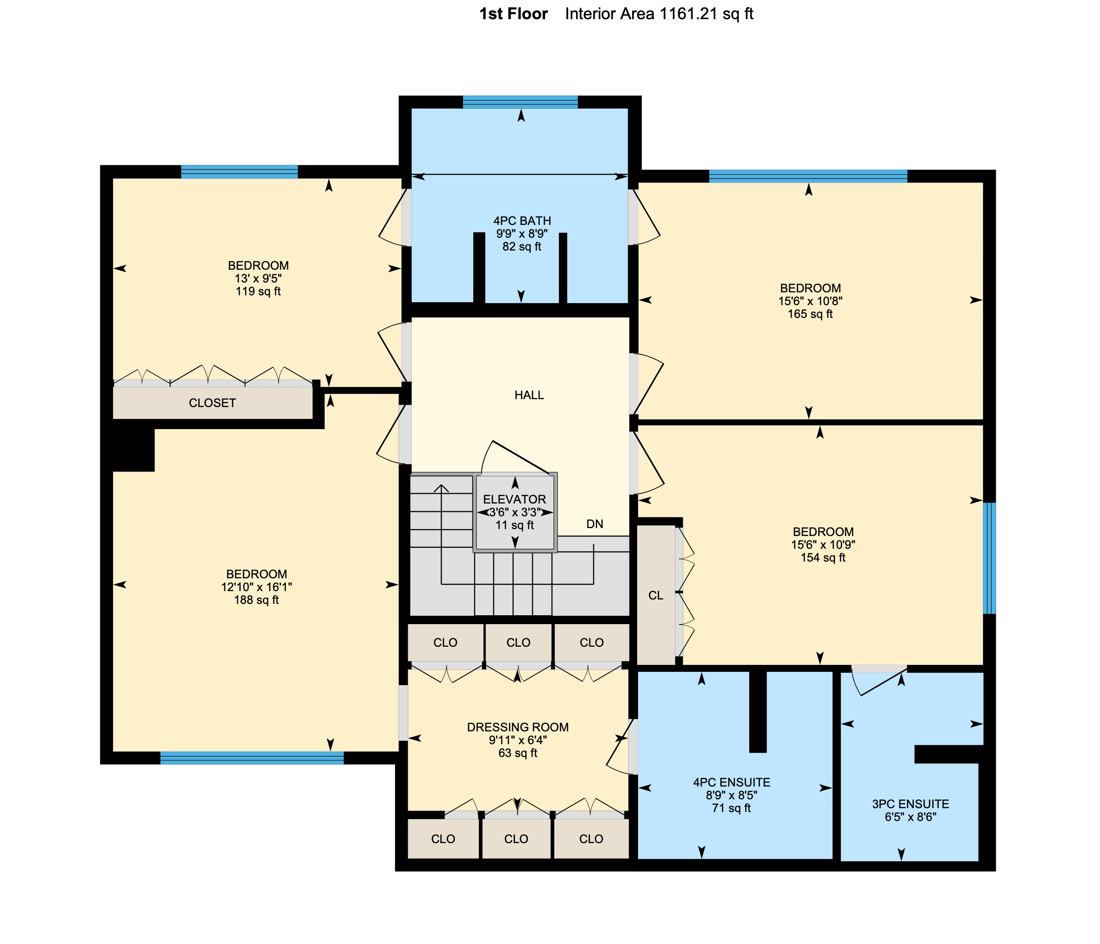 First floor plan
