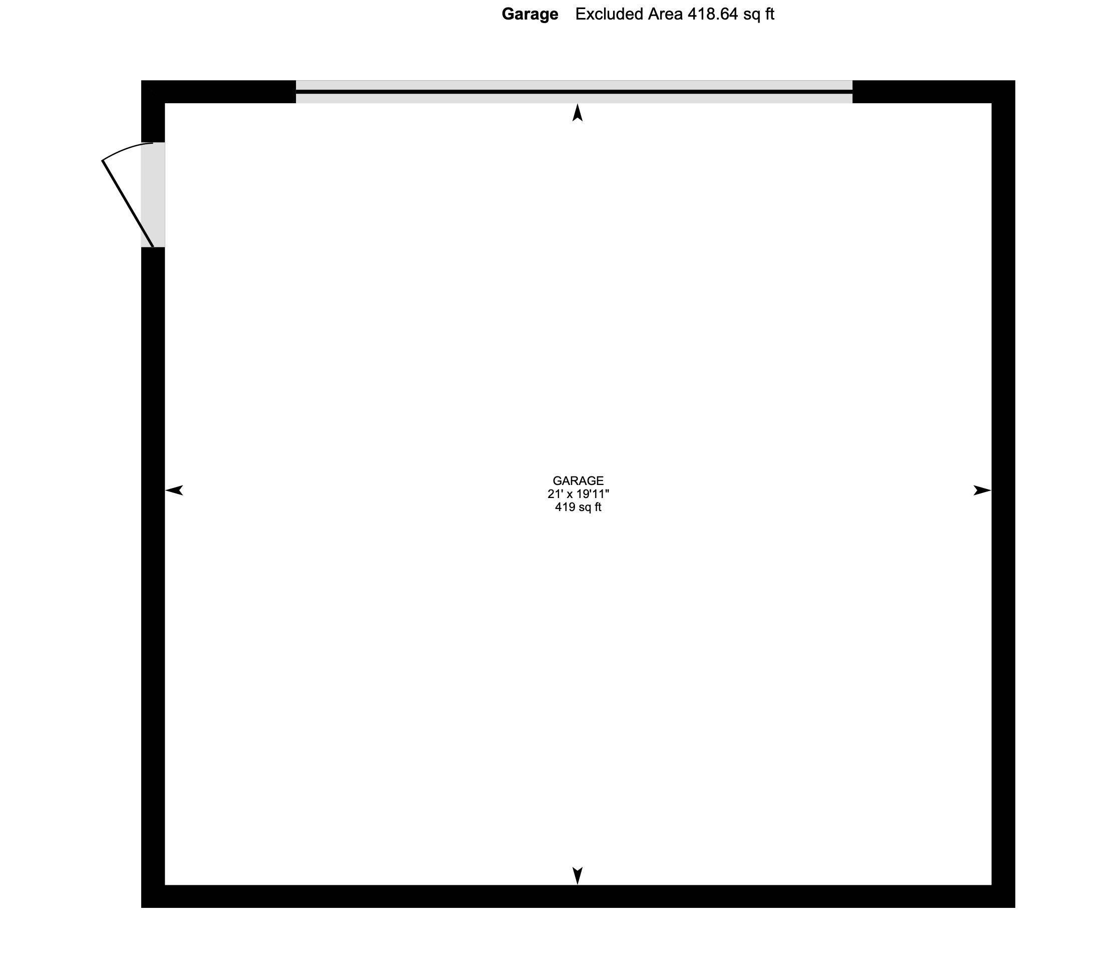 Garage plan